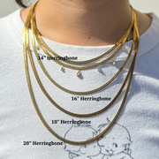 Authentically YOU Herringbone Necklace