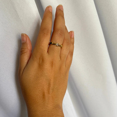 Candy Hearts Adjustable Ring – Multicolor Heart Band. Adjustable from sizes 6–8, this ring is the sweetest way to add a playful pop of color to your ring stack. Tarnish-free, waterproof, and made for everyday joy