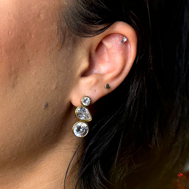 Serephina Crystal Stud Earrings