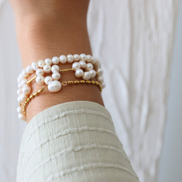 Linnea Pearl Bracelet