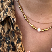 Orla Bead and Pearl  Necklace