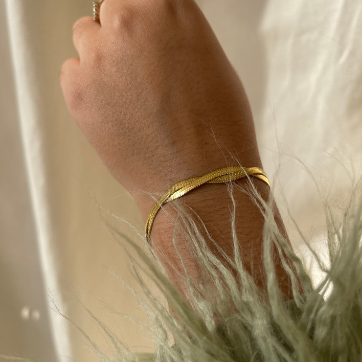 Braided Herringbone Bracelet
