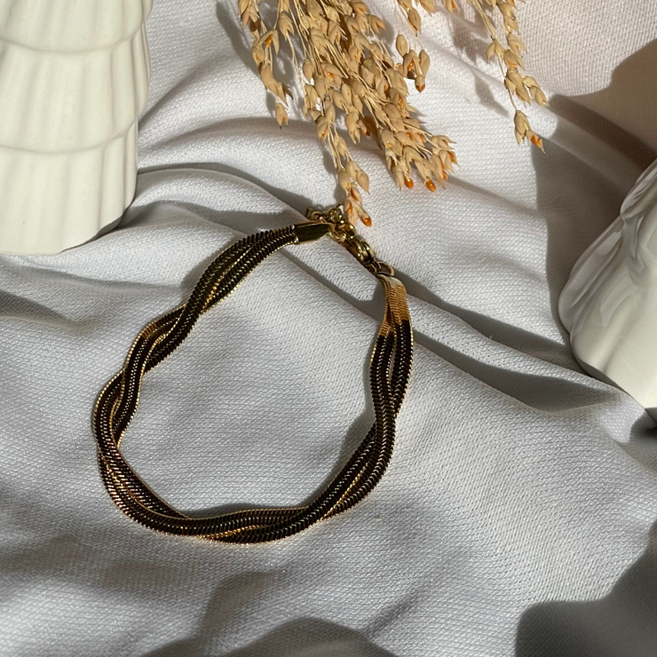 Braided Herringbone Bracelet