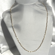 2.5mm Paperclip Necklace